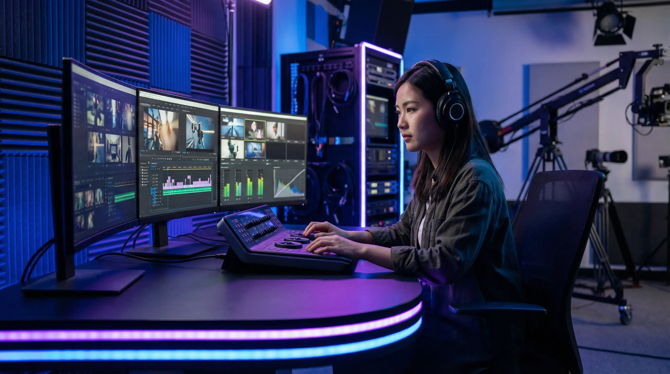 麻豆传媒专业视频剪辑工作室